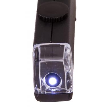Микроскоп карманный Bresser 60x-100x со светодиодной подсветкой