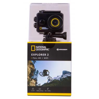 Экшн-камера Bresser National Geographic Full HD Wi-Fi Explorer 2 (WP, 140°)