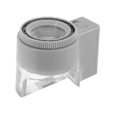 Лупа Kromatech часовая контактная 8х, 23 мм, измерительная, с подсветкой (1 LED) MG13100-2