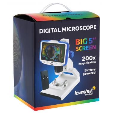 Микроскоп цифровой Levenhuk Rainbow DM500 LCD