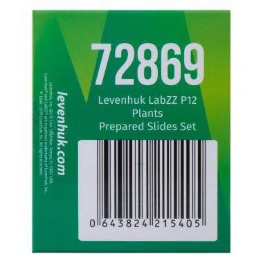 Набор микропрепаратов Levenhuk LabZZ P12, растения