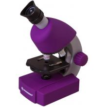 Микроскоп Bresser Junior 40x-640x, фиолетовый Q2