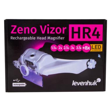 Лупа налобная с аккумулятором Levenhuk Zeno Vizor HR4