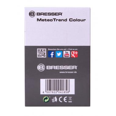 Метеостанция Bresser MeteoTrend Colour с радиоуправлением, черная