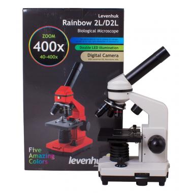 Микроскоп Levenhuk Rainbow 2L Moonstone\Лунный камень